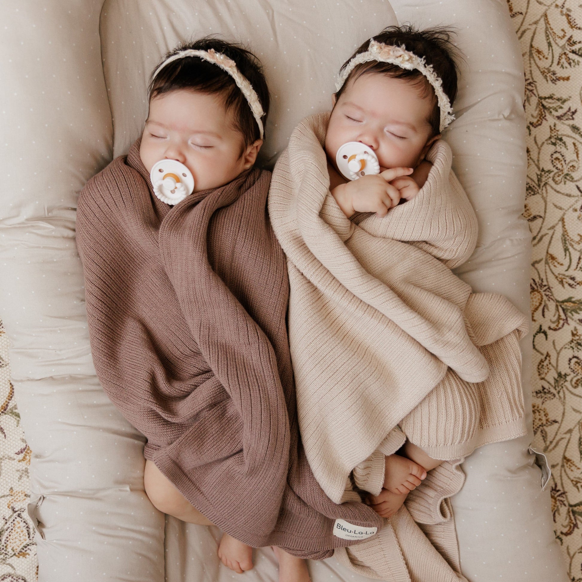 Baby Luladream Pacifier and Clip Sets Bleu La La