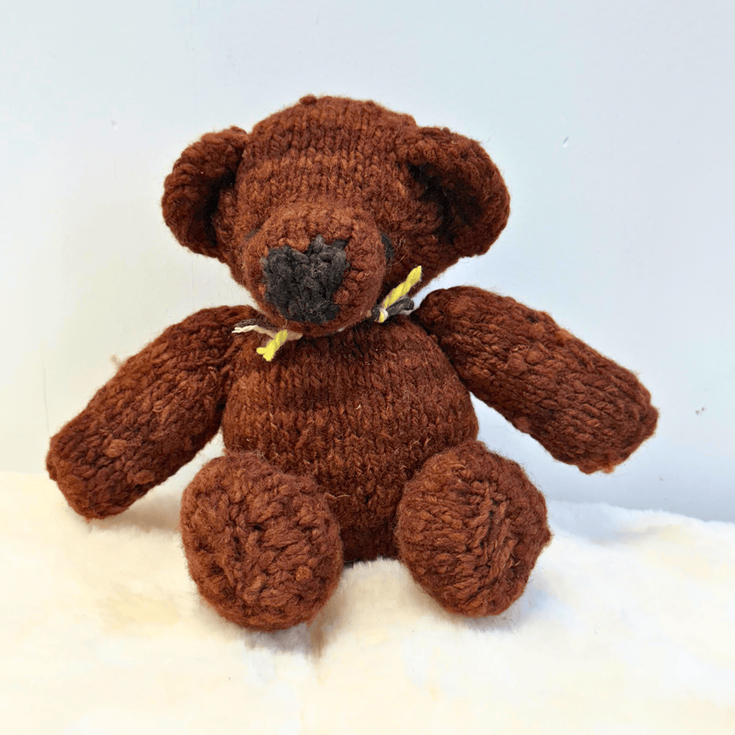 Baby Wool Knit Buddy  | Bree the Brown Bear finn + emma