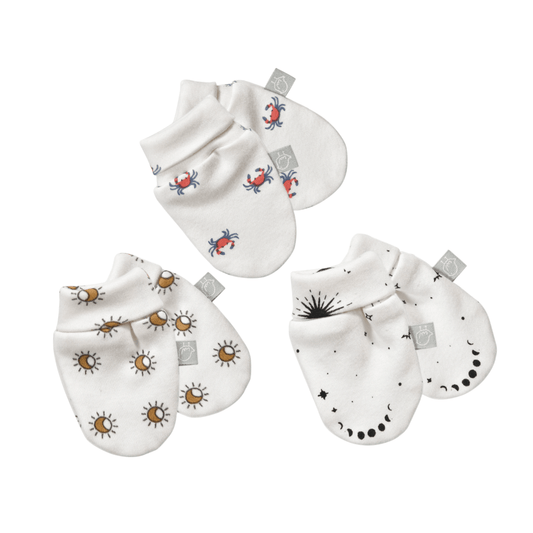 Baby mittens | 3 pack finn + emma