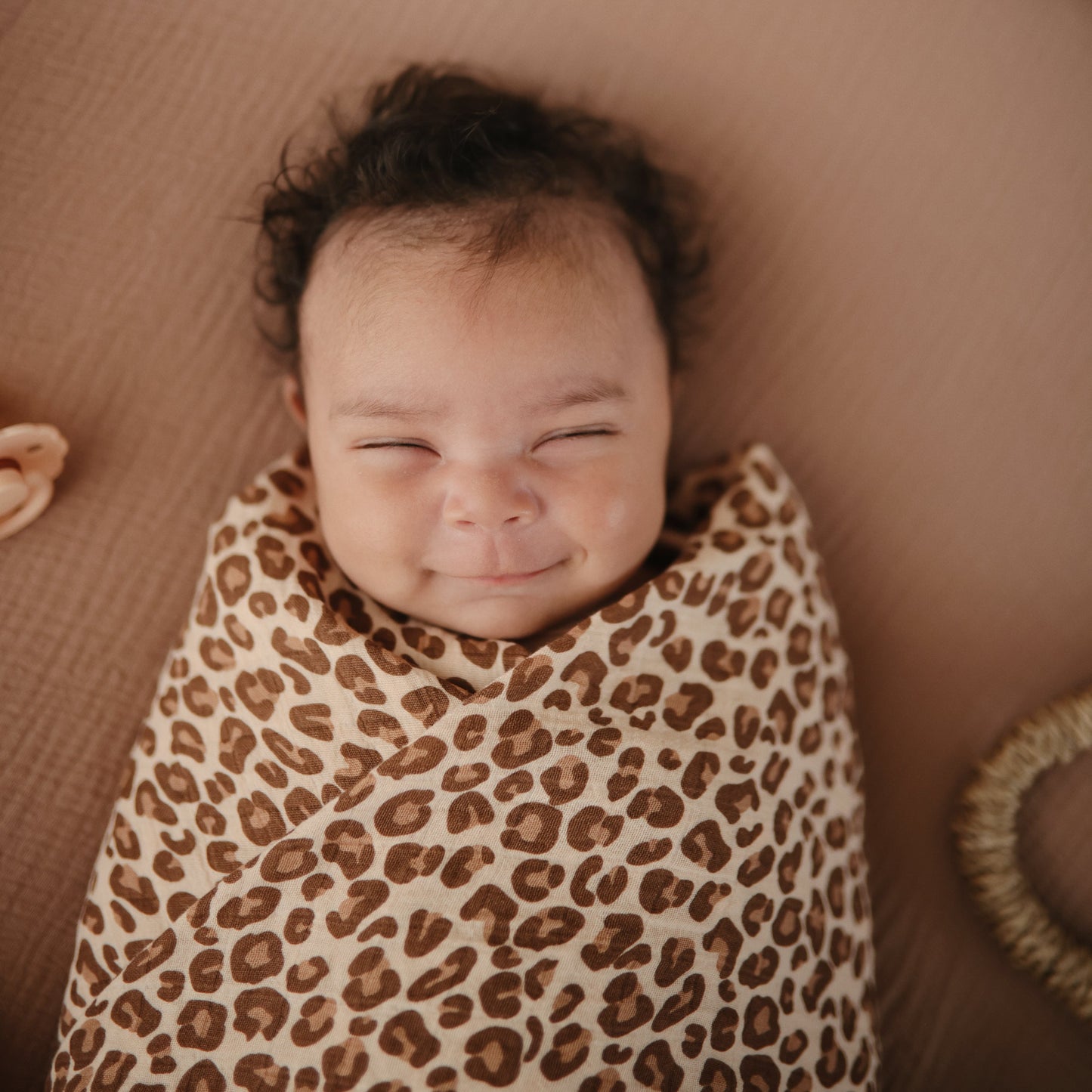 Baby Organic Cotton Muslin Swaddle Blanket Mushie