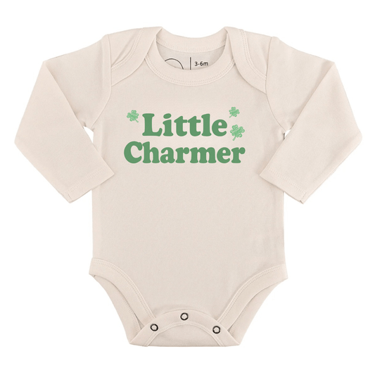 long sleeve graphic bodysuit | little charmer