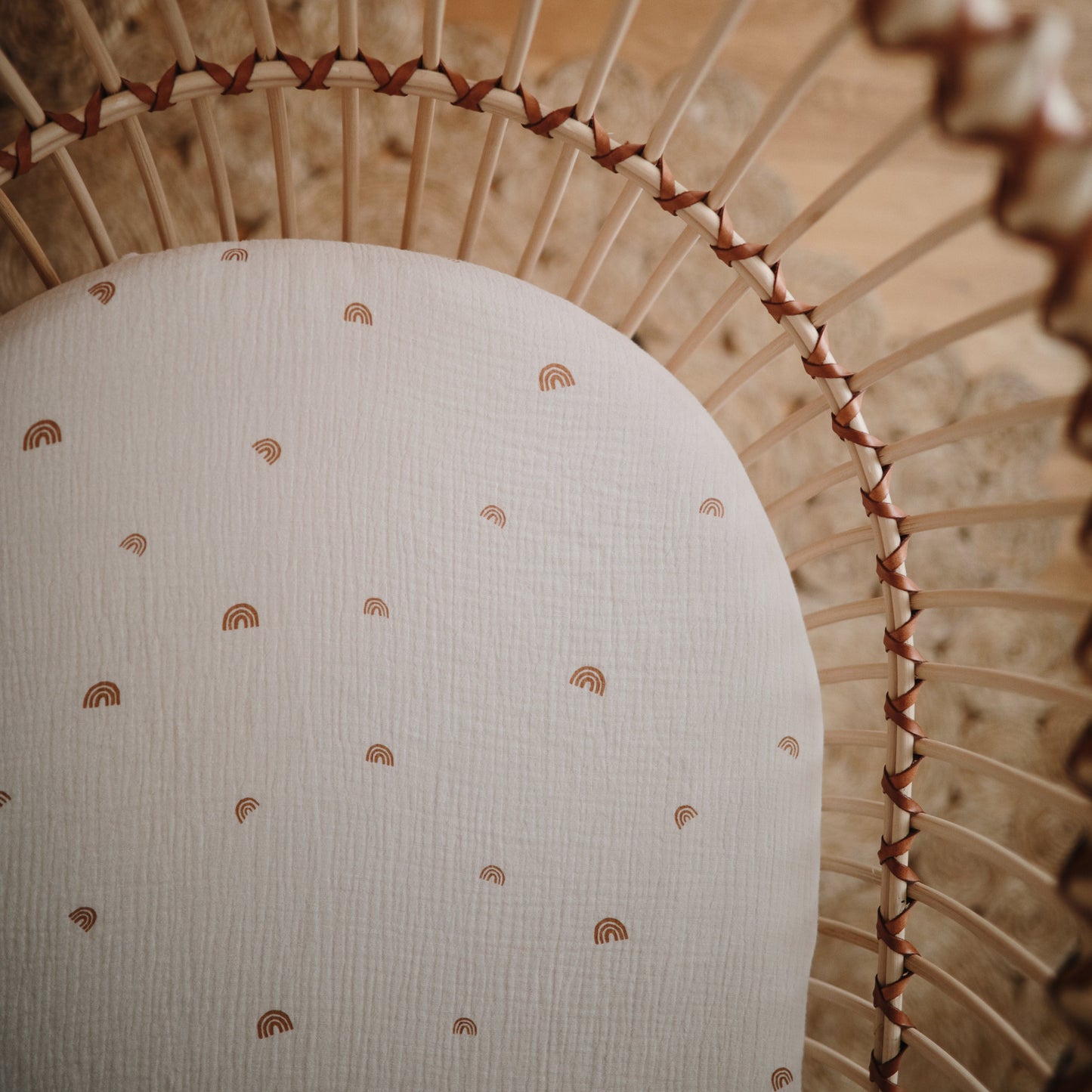Baby Mini Muslin Crib Sheet Mushie