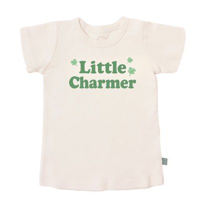 Baby graphic tee | little charmer finn + emma