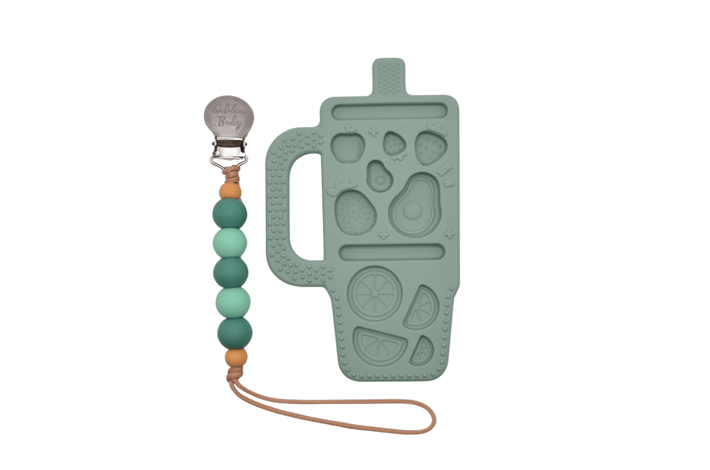 Baby Tumbler Teether Set Golden Baby