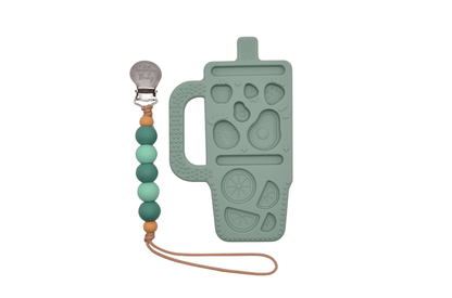 Baby Tumbler Teether Set Golden Baby