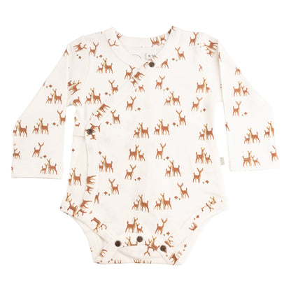 Baby long bodysuit | deer to my heart finn + emma