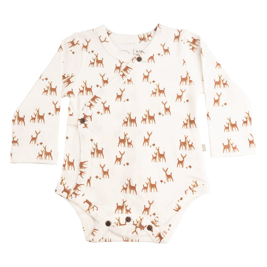Baby long bodysuit | deer to my heart finn + emma