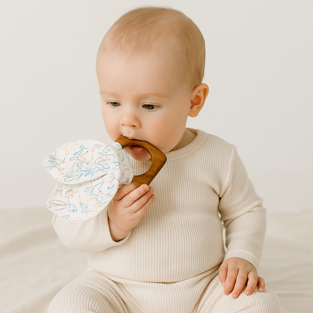 Baby teething ears | bunnies finn + emma