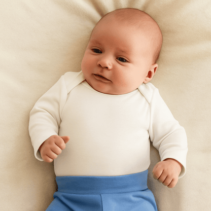 Baby colorblock gift set | periwinkle finn + emma