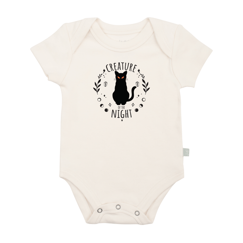 Baby graphic bodysuit | creature of the night finn + emma