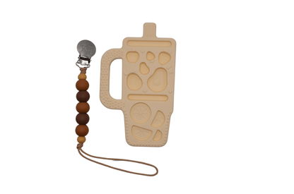 Baby Tumbler Teether Set Golden Baby