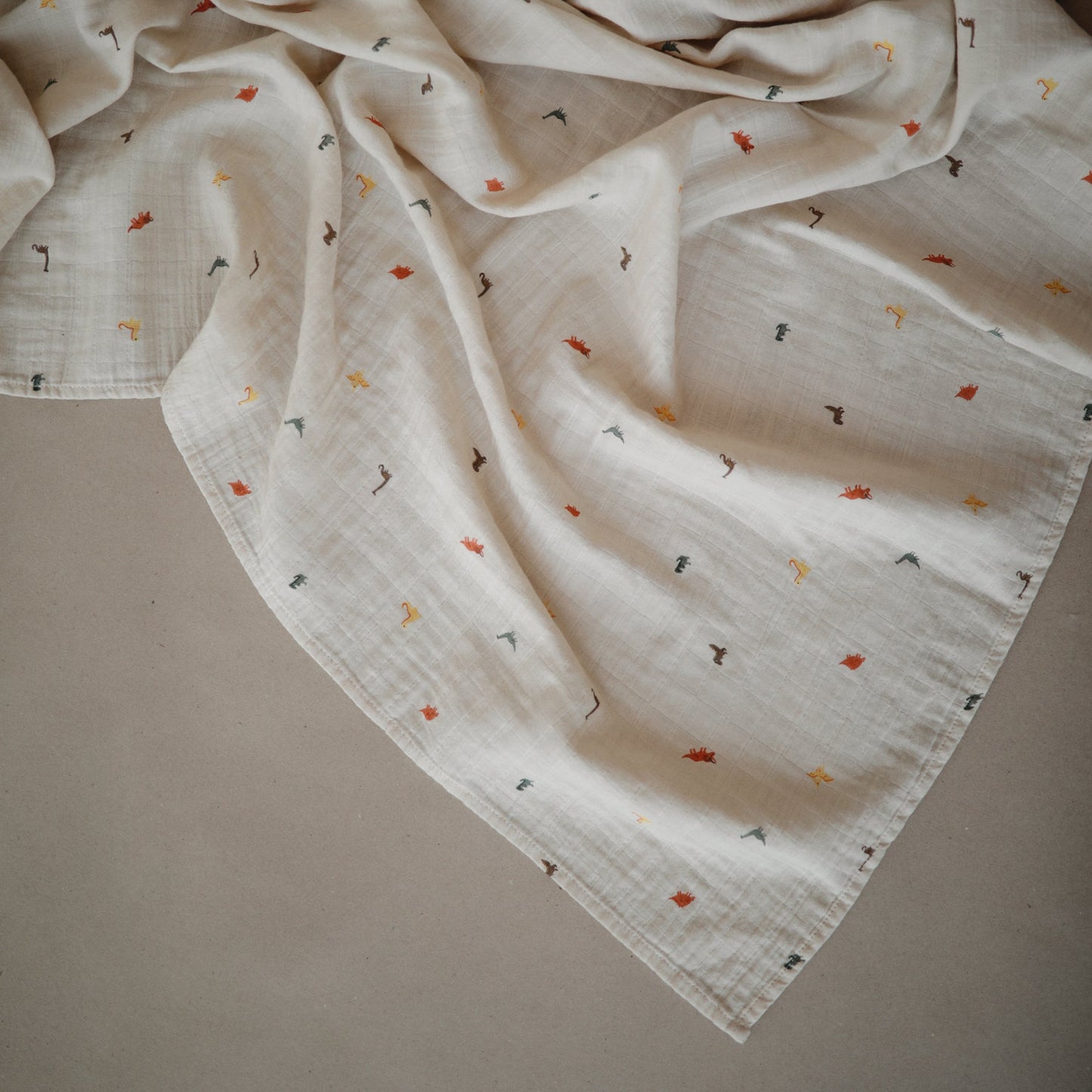 Baby Organic Cotton Muslin Swaddle Blanket Mushie