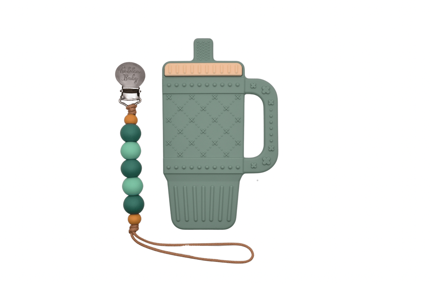Baby Tumbler Teether Set Golden Baby