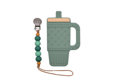 Baby Tumbler Teether Set Golden Baby