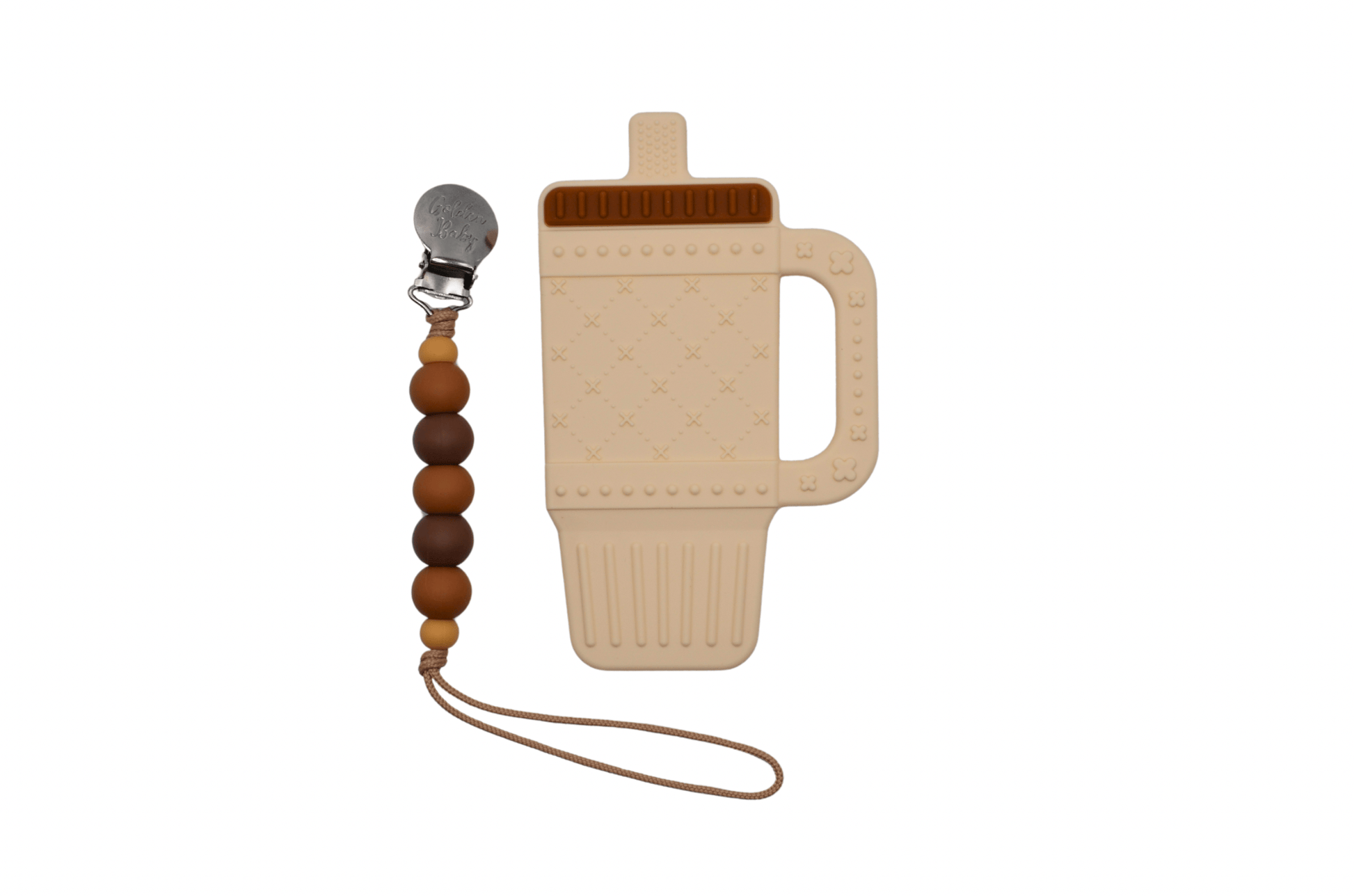 Baby Tumbler Teether Set Golden Baby