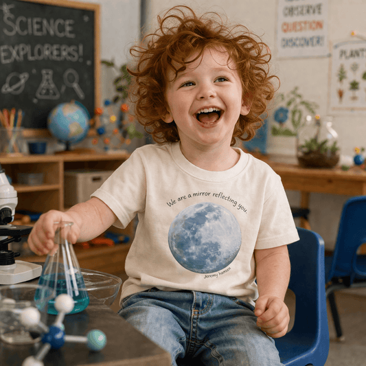 Baby graphic tee | mirror of you finn + emma