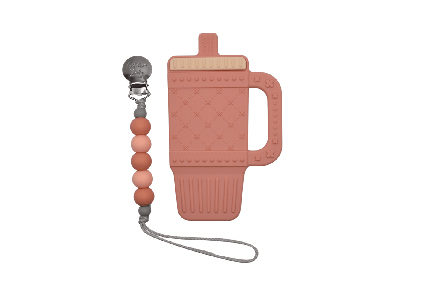 Baby Tumbler Teether Set Golden Baby