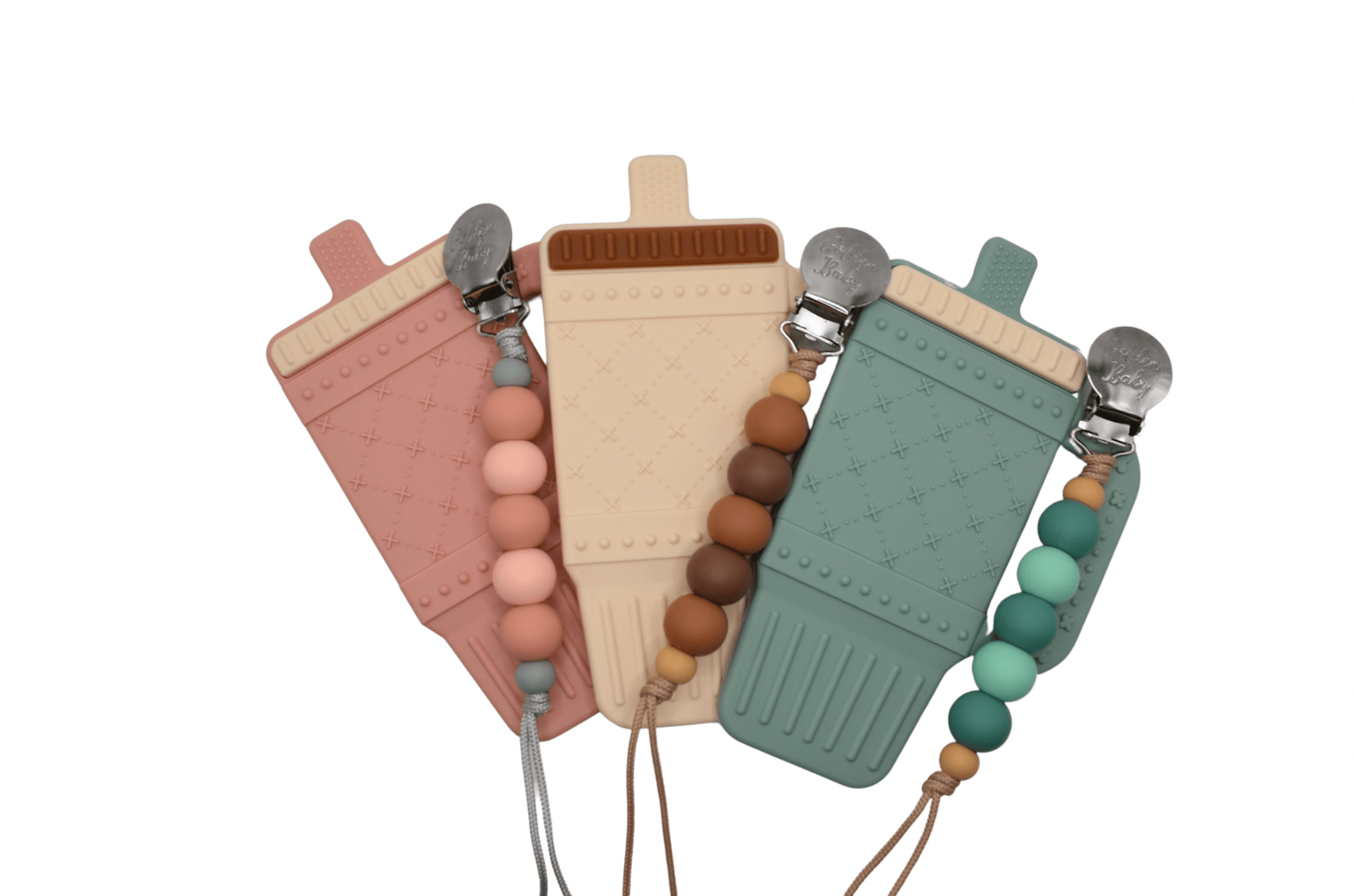 Baby Tumbler Teether Set Golden Baby