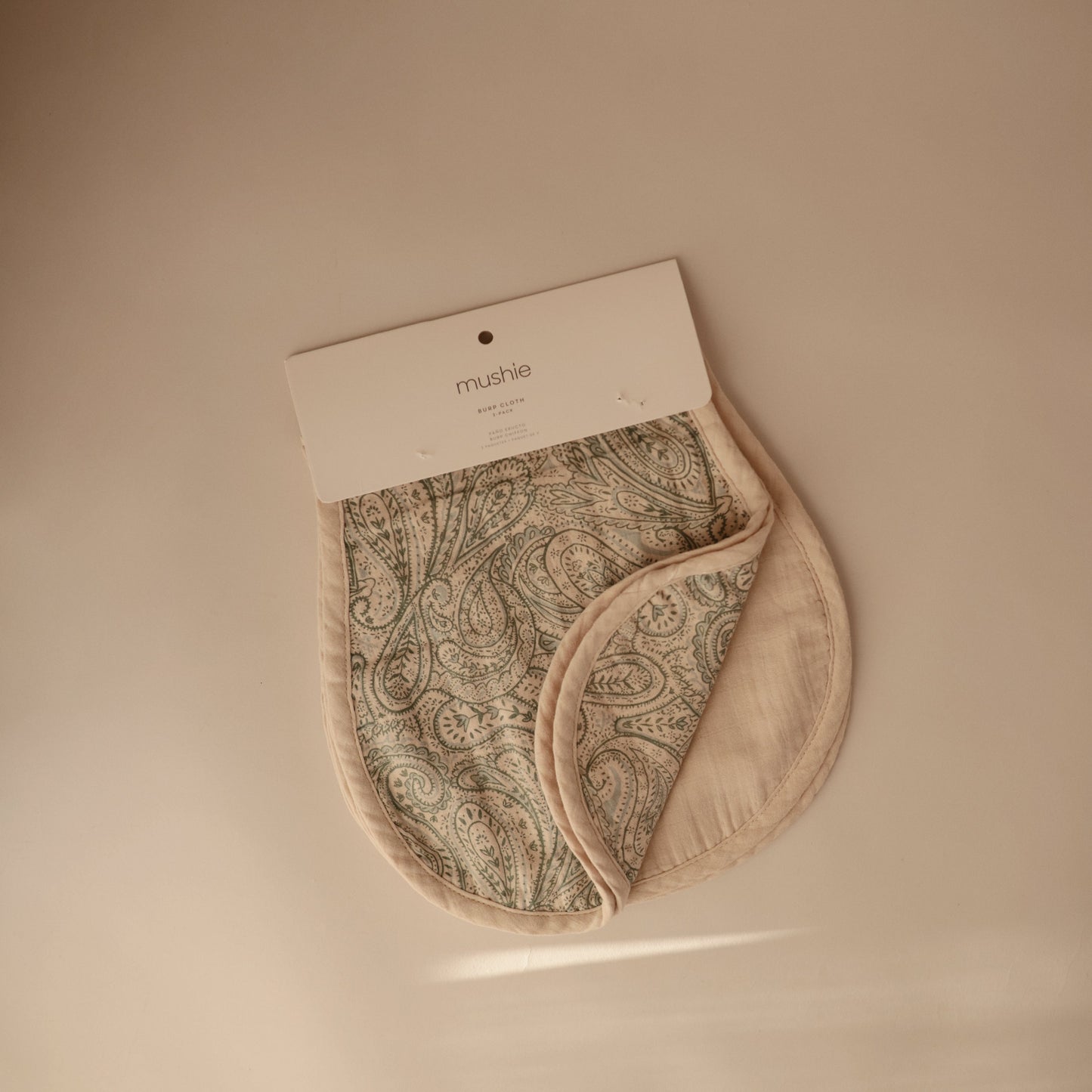 Baby Organic Cotton Muslin Burp Cloth 2-Pack Mushie