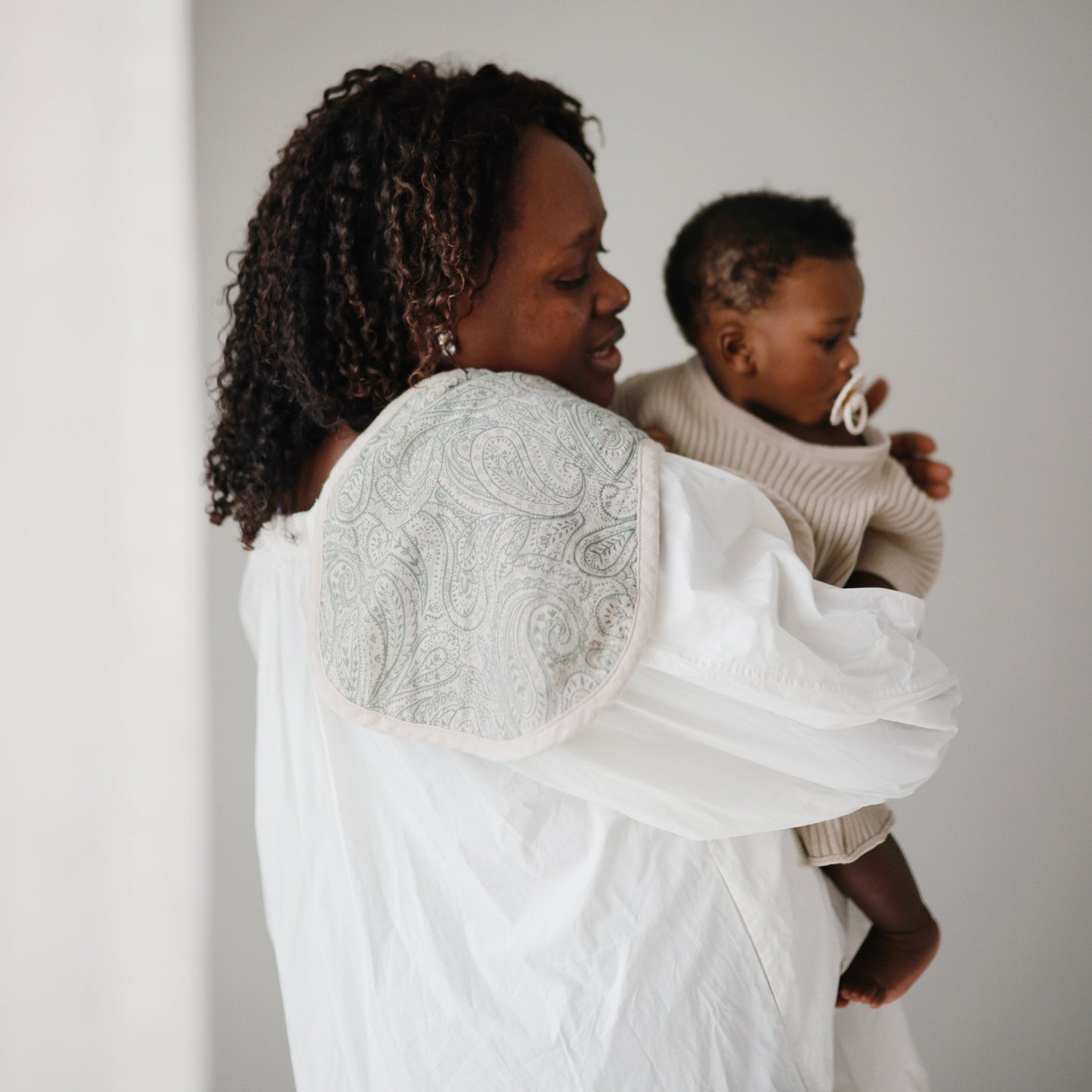 Baby Organic Cotton Muslin Burp Cloth 2-Pack Mushie