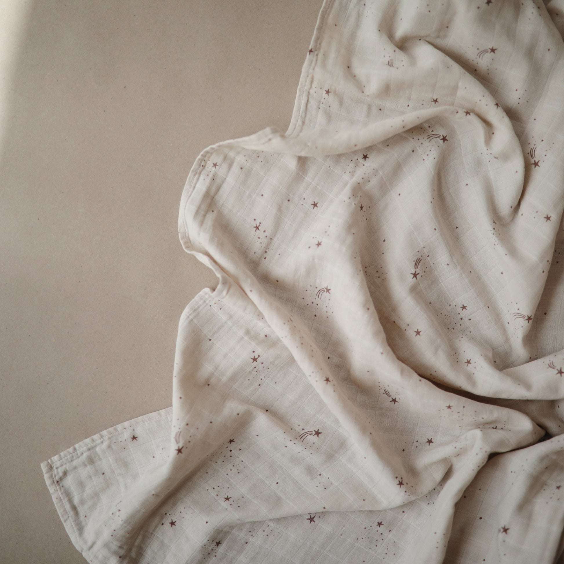 Baby Organic Cotton Muslin Swaddle Blanket Mushie