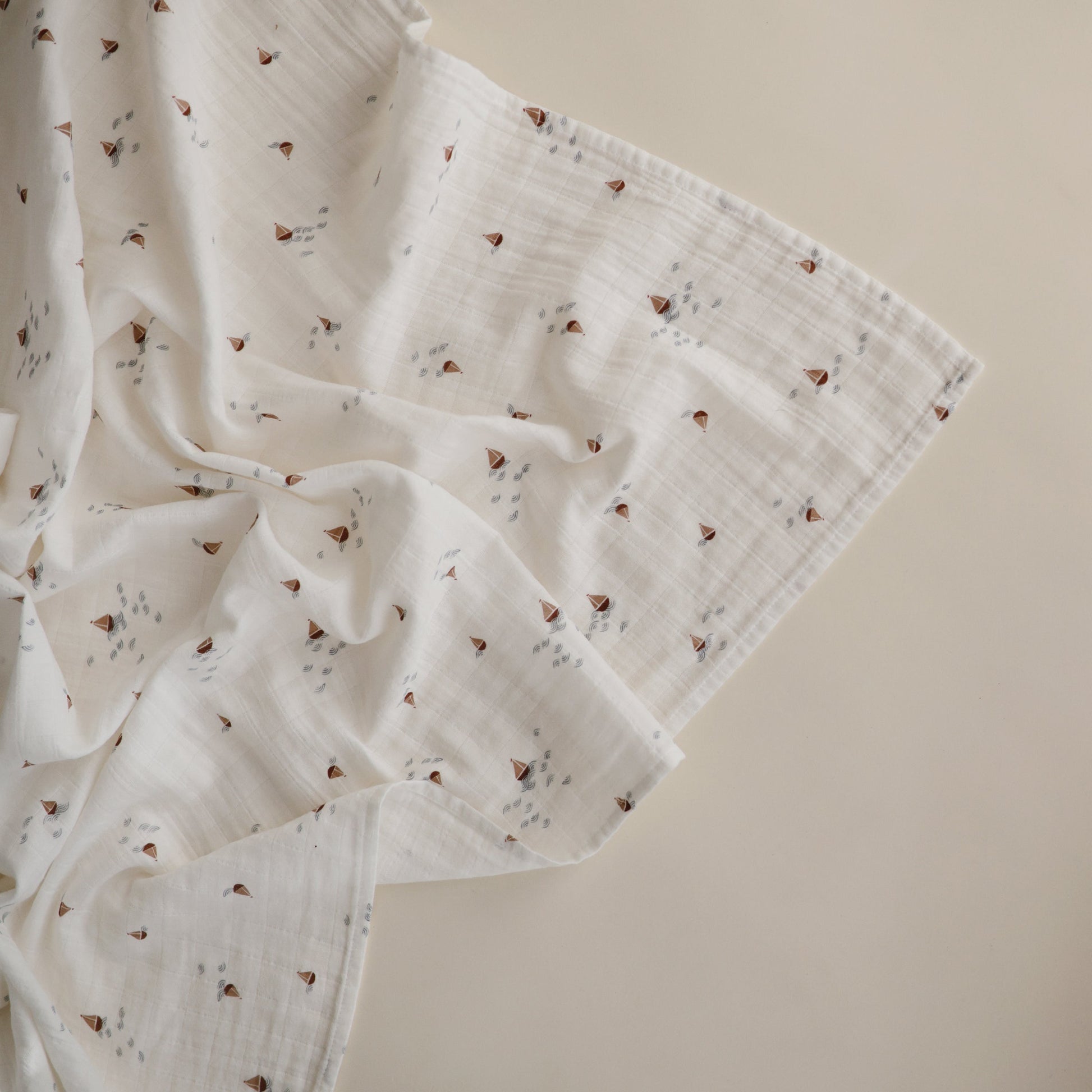 Baby Organic Cotton Muslin Swaddle Blanket Mushie