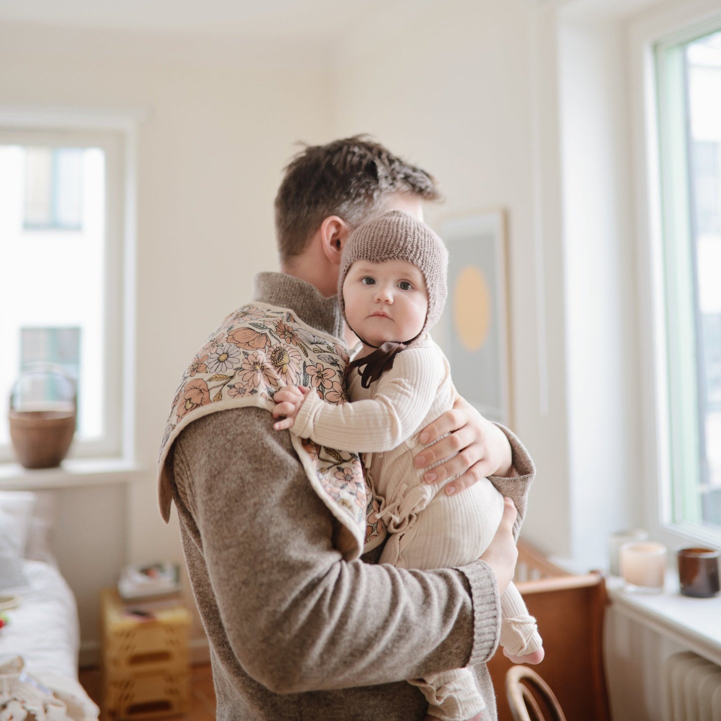 Baby Organic Cotton Muslin Burp Cloth 2-Pack Mushie