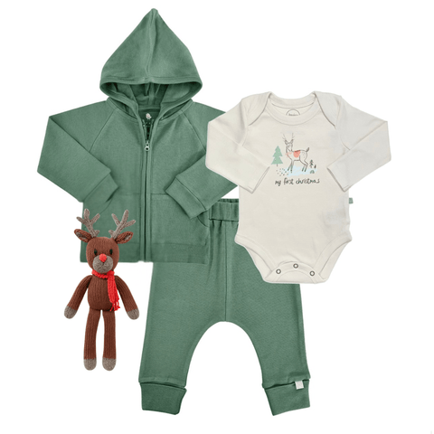 Baby gift set | my first christmas deer 4pc finn + emma