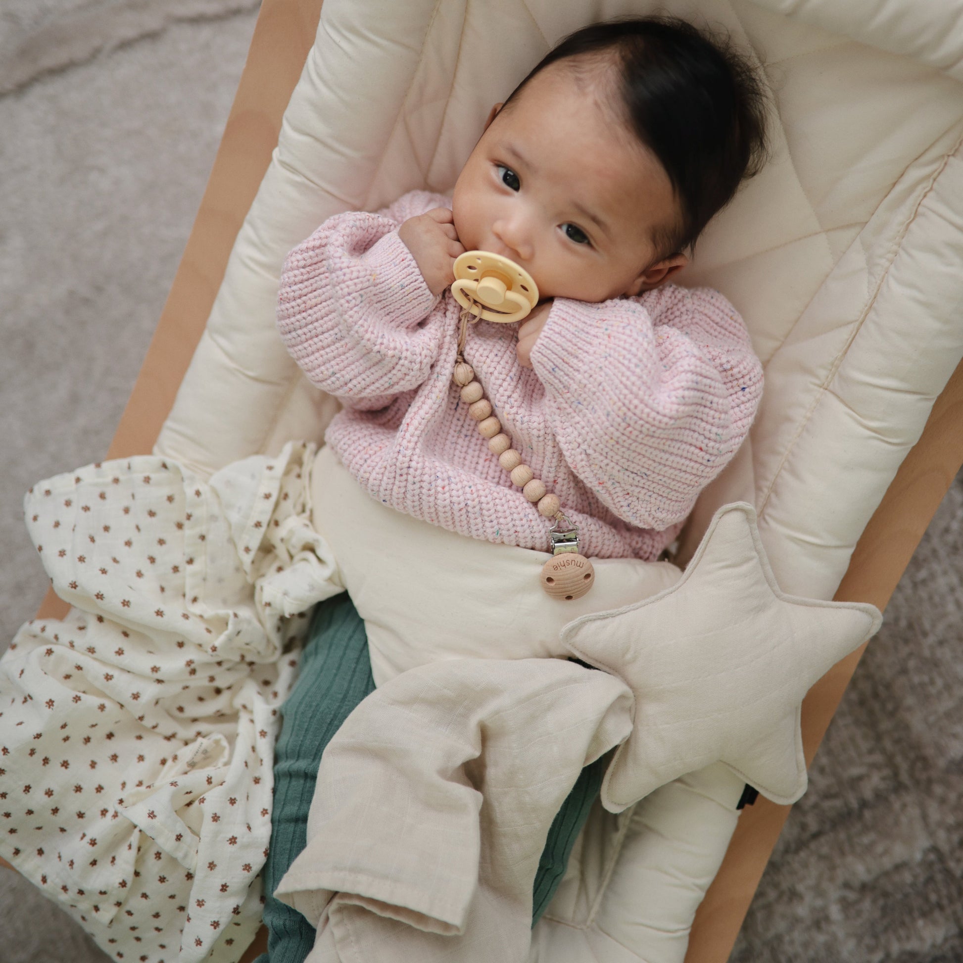 Baby Star Lovey Blanket Mushie