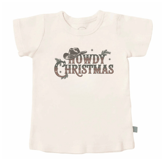 Baby graphic tee | howdy christmas finn + emma