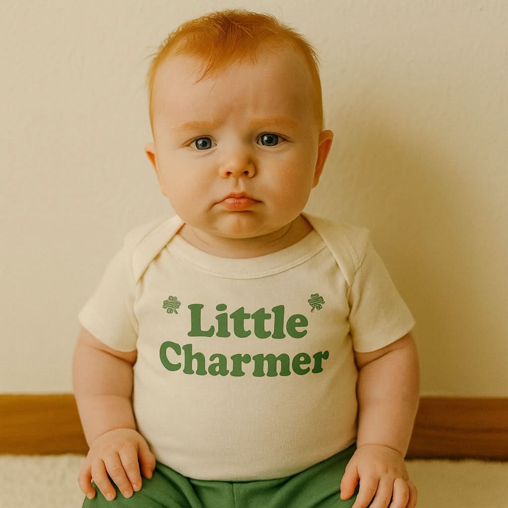 Baby graphic bodysuit | little charmer finn + emma