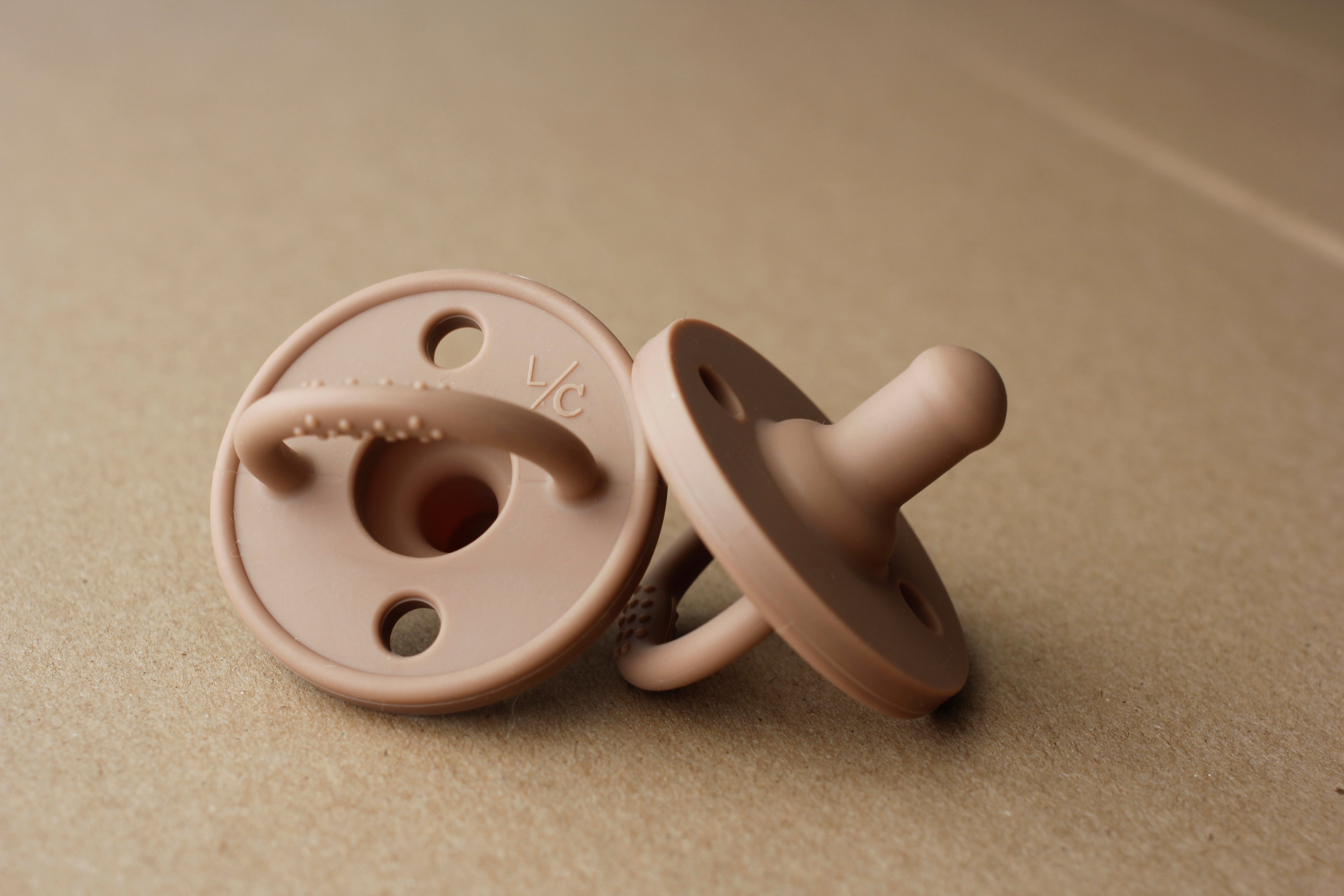 Silicone Pacifier | Truffle – Finn + Emma