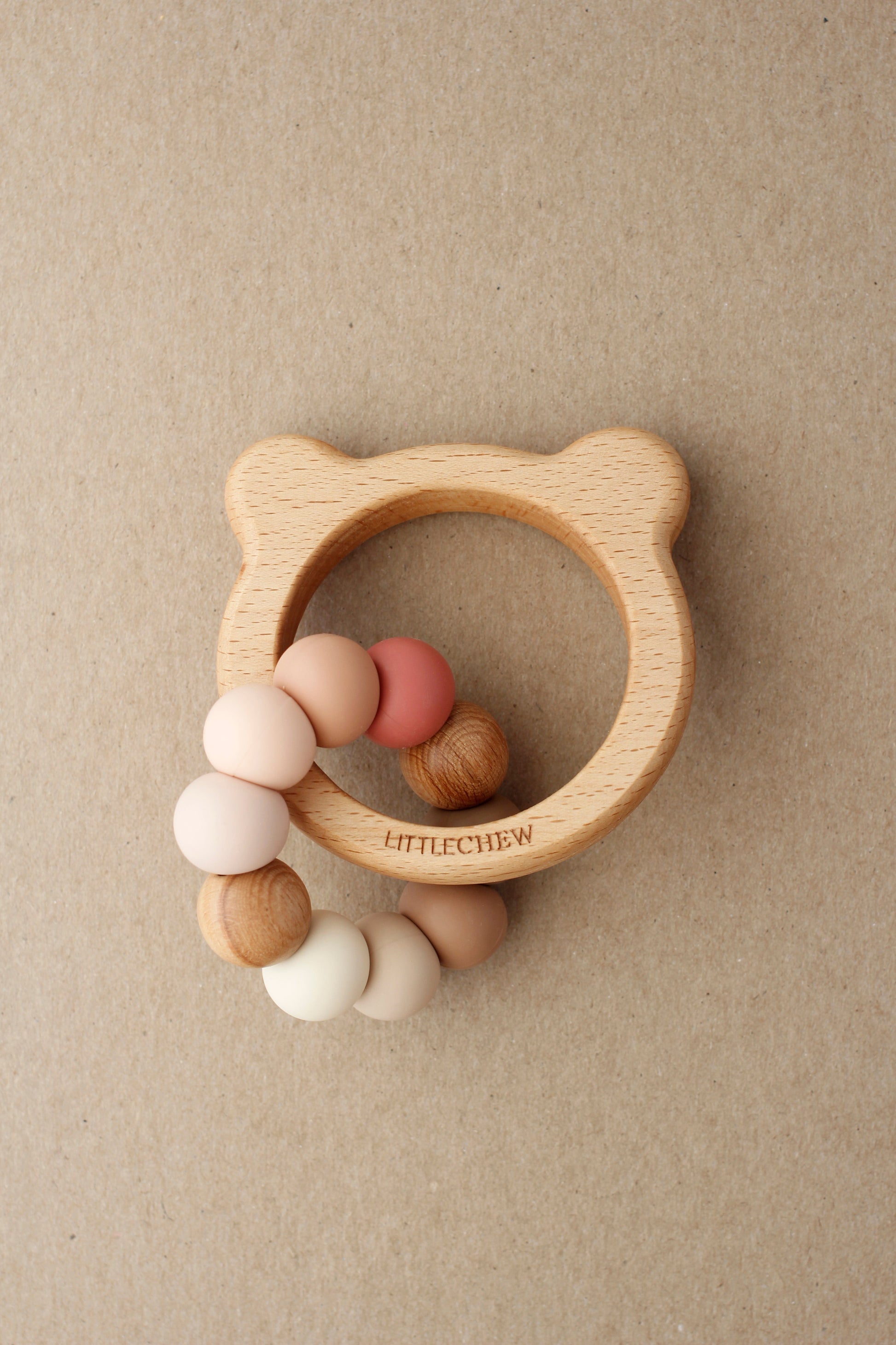 Baby Teddy Teether - River littleCHEW