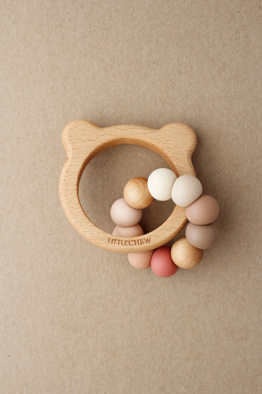Baby Teddy Teether - River littleCHEW