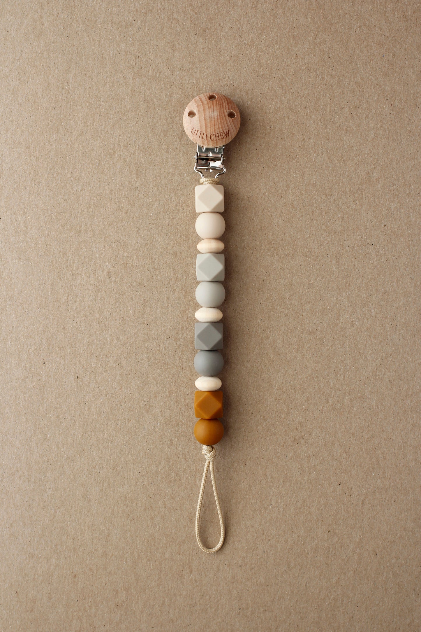 Baby Pacifier Clip - Robin | Ginger littleCHEW