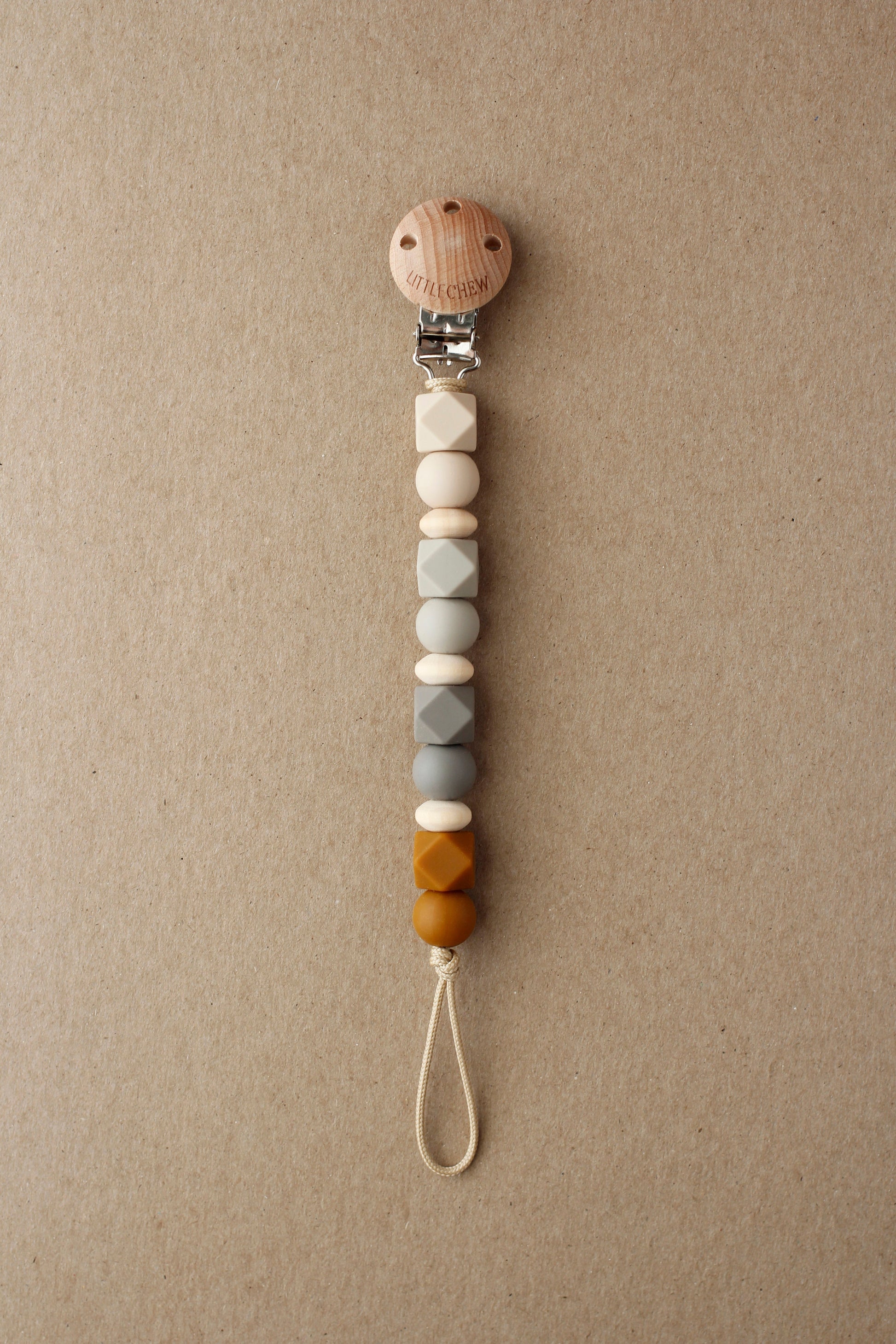 Baby Pacifier Clip - Robin | Ginger littleCHEW