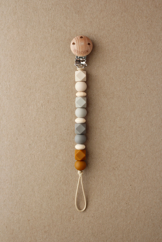 Baby Pacifier Clip - Robin | Ginger littleCHEW