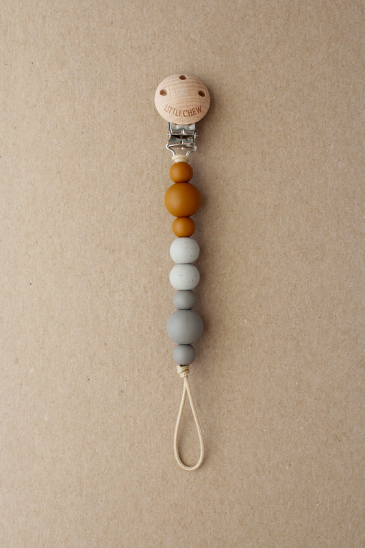 Baby Pacifier Clip - Kira | Dune littleCHEW
