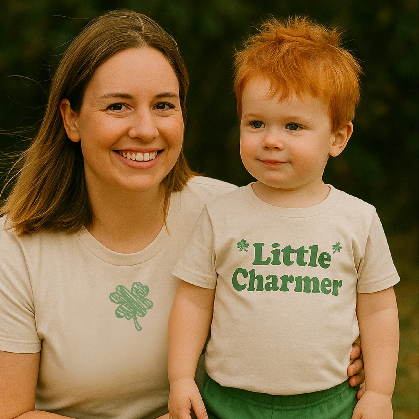 Baby graphic tee | little charmer finn + emma