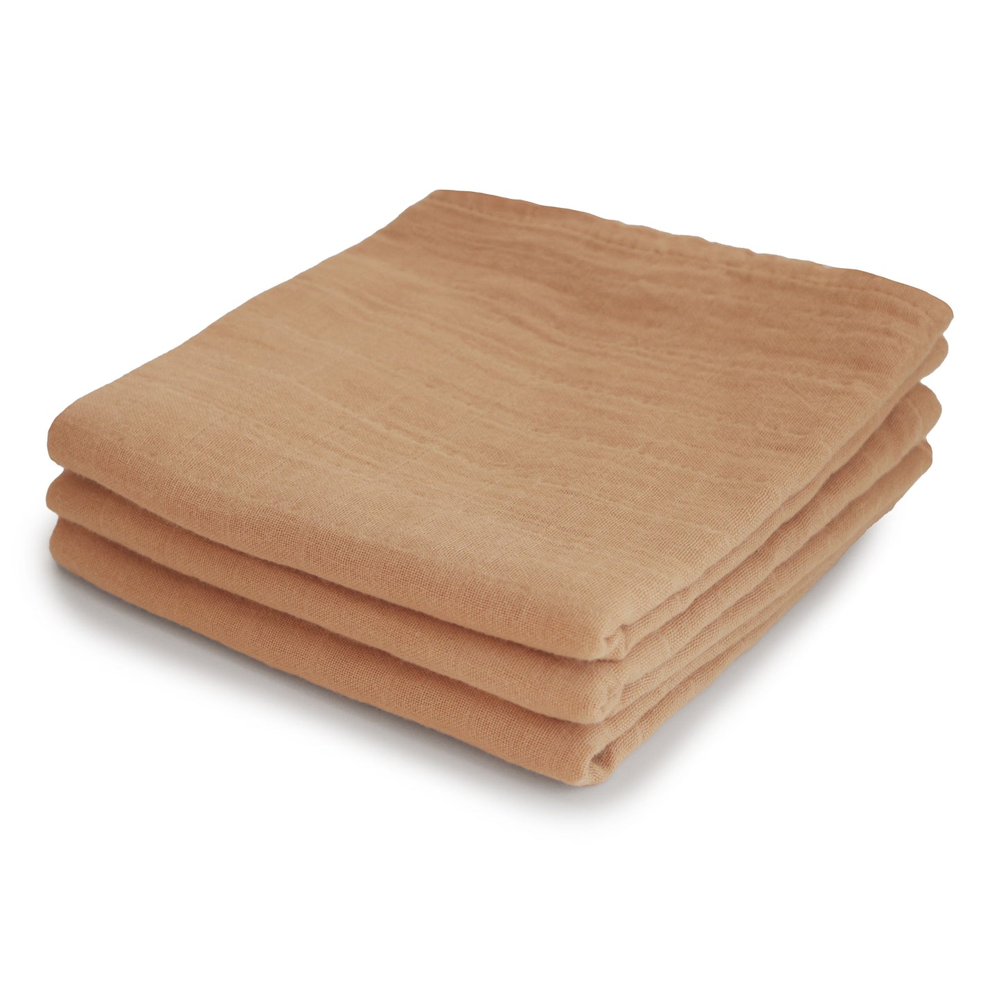 Baby Organic Cotton Muslin Cloths 3-Pack Mushie