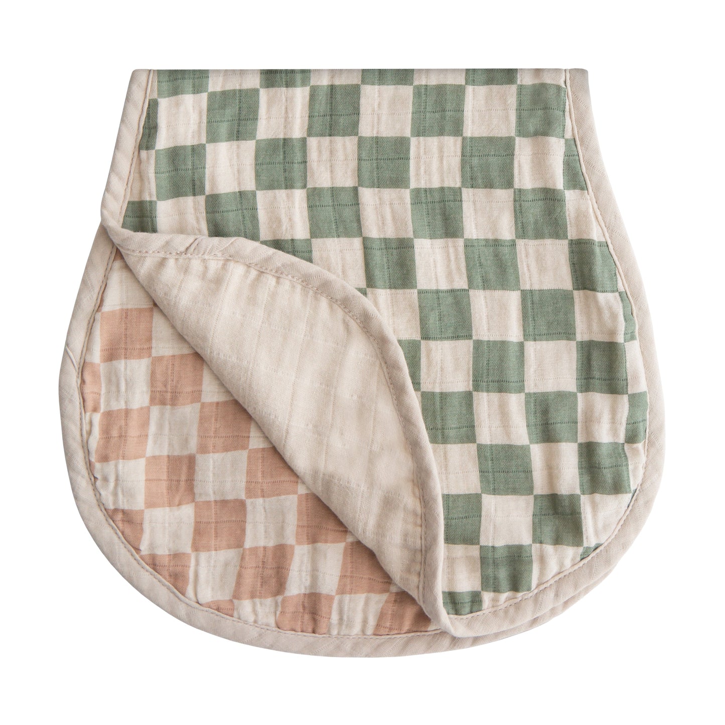 Baby Organic Cotton Muslin Burp Cloth 2-Pack Mushie
