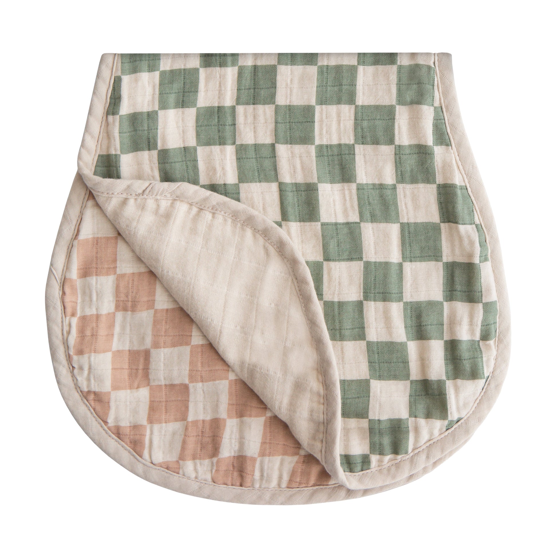 Baby Organic Cotton Muslin Burp Cloth 2-Pack Mushie