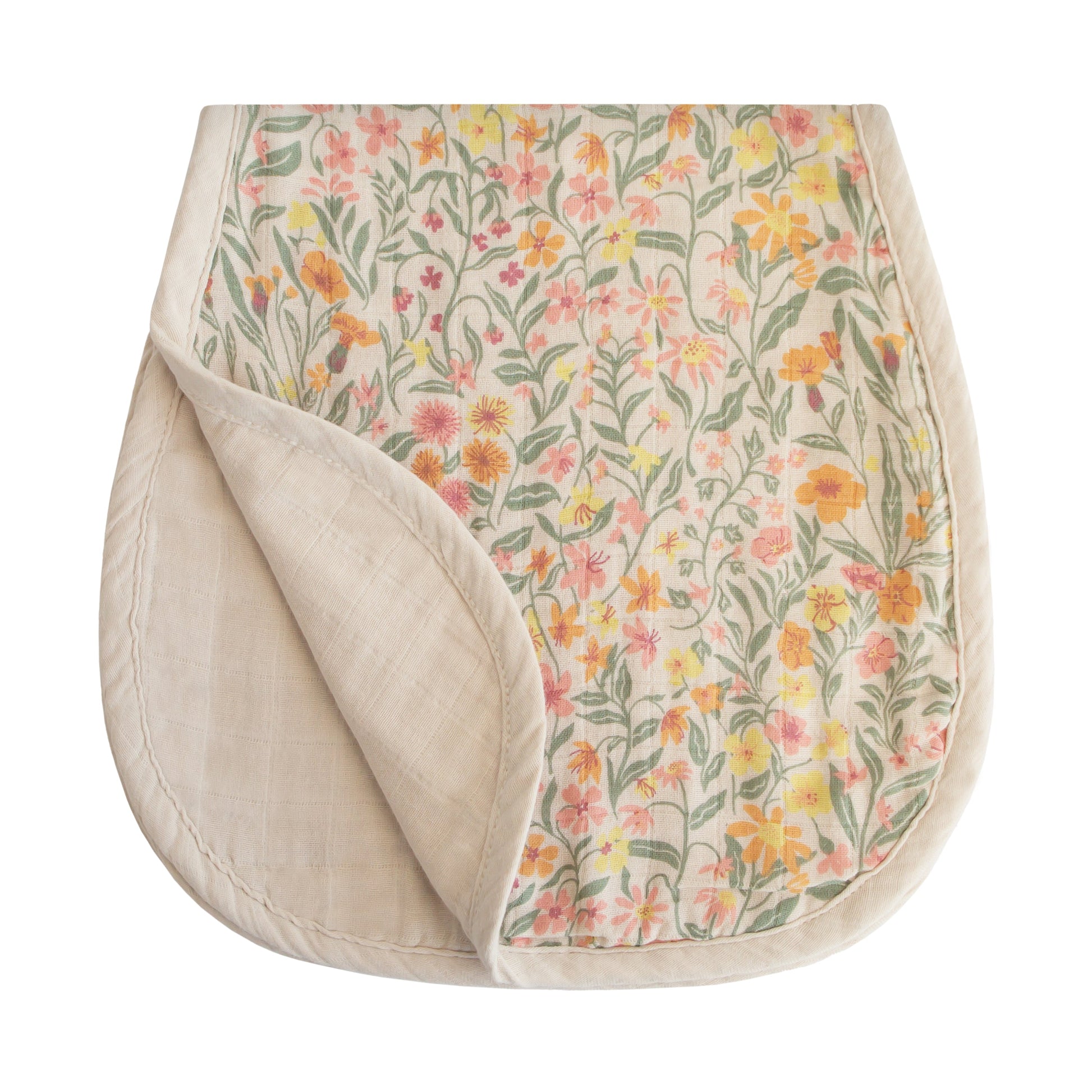 Baby Organic Cotton Muslin Burp Cloth 2-Pack Mushie