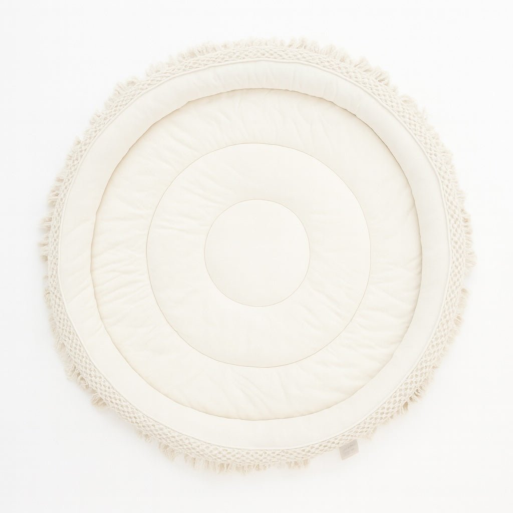 Baby Macrame Round Play Mat Finn + Emma