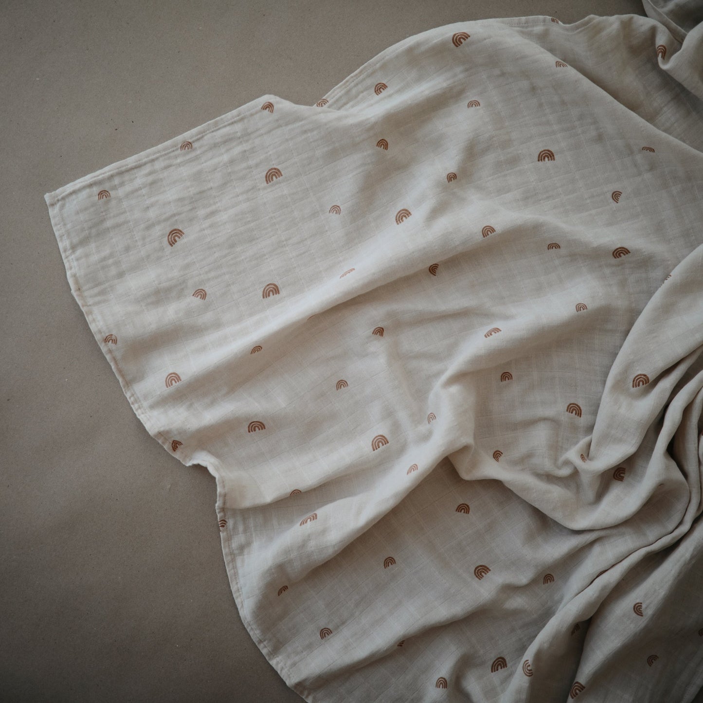 Baby Organic Cotton Muslin Swaddle Blanket Mushie