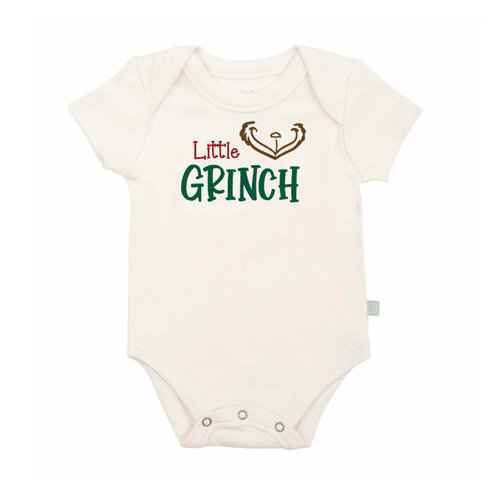Baby graphic bodysuit | little grinch finn + emma