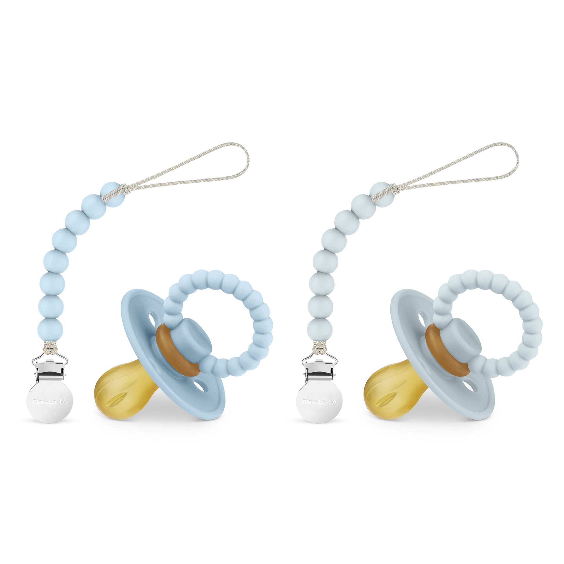 Baby Luladream Pacifier and Clip Sets Bleu La La