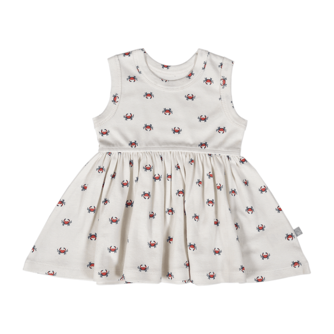 Baby tank twirl dress | crab finn + emma