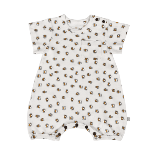 Baby » short sleeve romper | sun (100% off) finn + emma