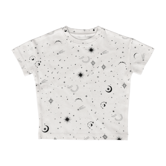 Baby » Boxy Toddler Tee | celestial (100% off) finn + emma
